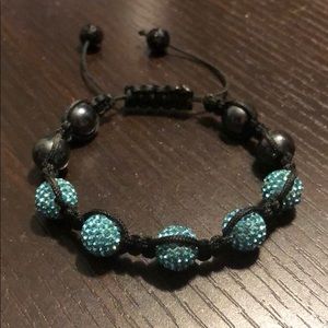 Turquoise Shamballa Bracelet